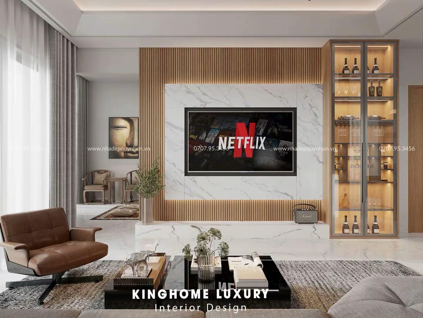 Living Room – Kitchen Interior