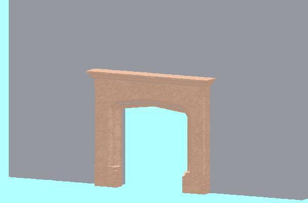 Stone Fireplace