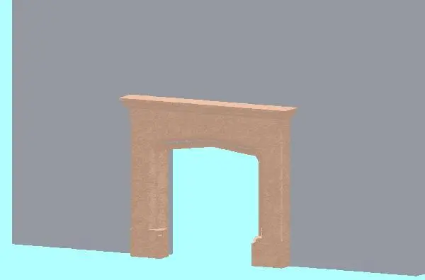 Stone Fireplace