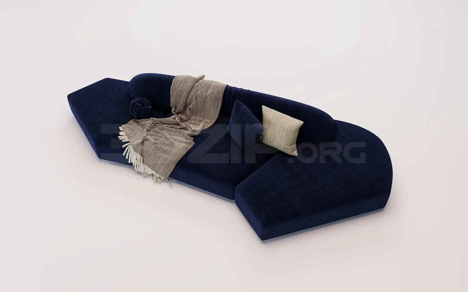 Sofa 3D Model for Interior Projects