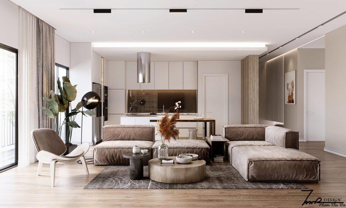 Interior Kitchen – Livingroom 292 Scene