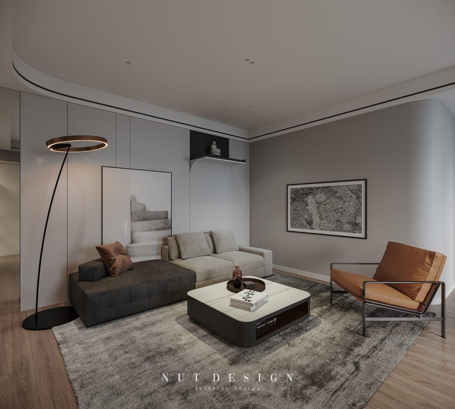 Living Room – Kitchen Interior