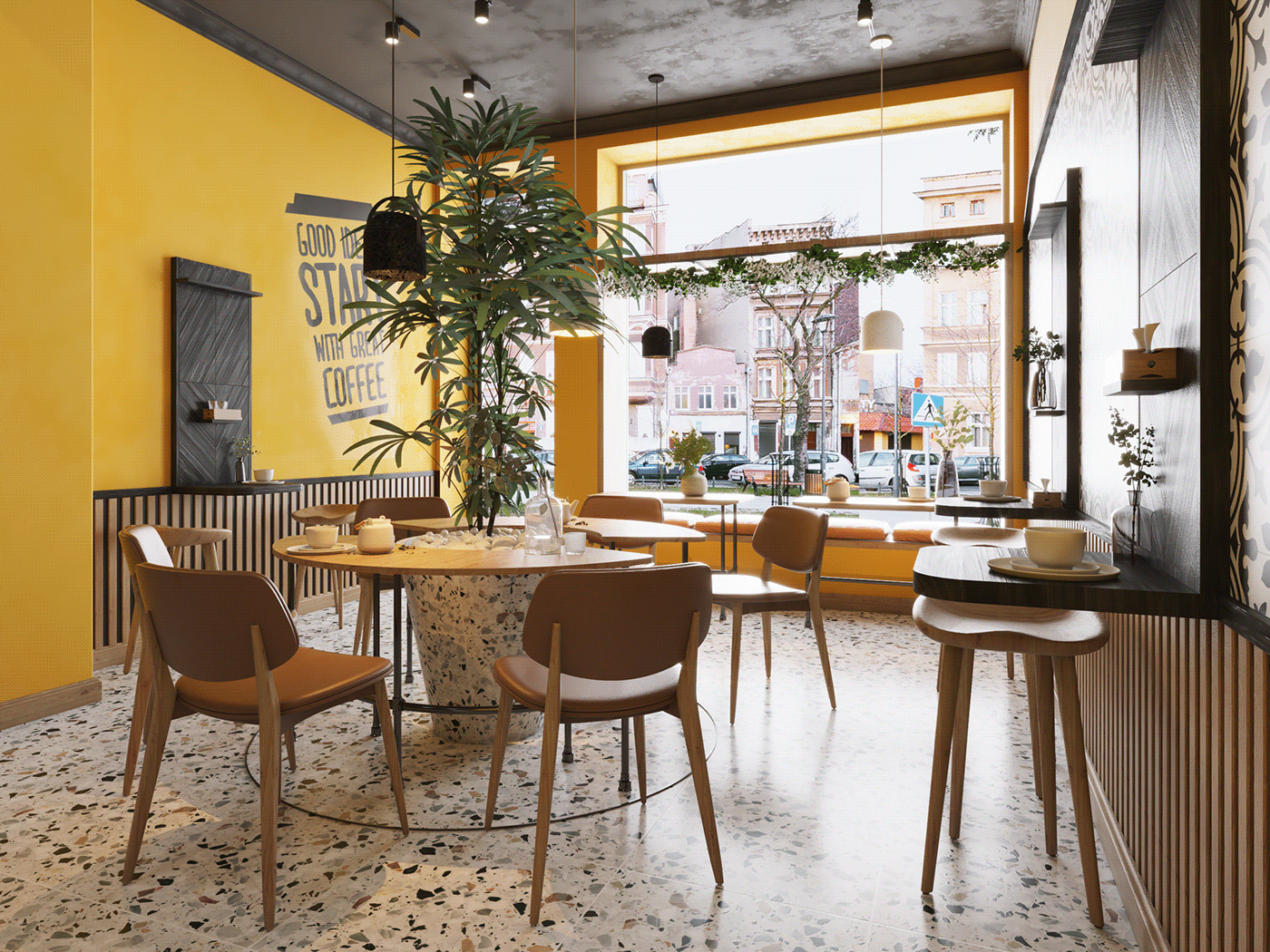 Tea House Interior