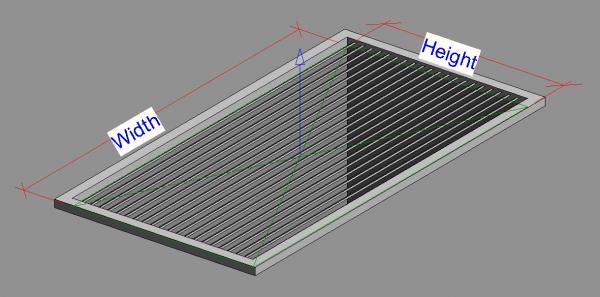 Parametric Air Terminal Grille