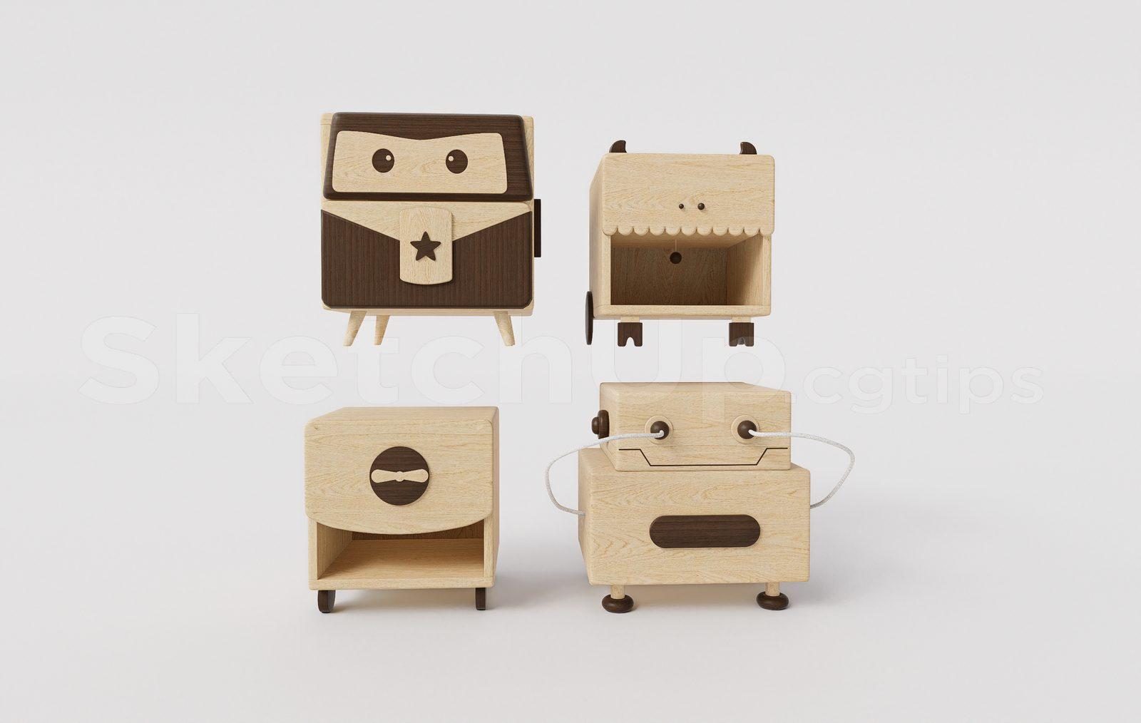 Kids’ nightstand
