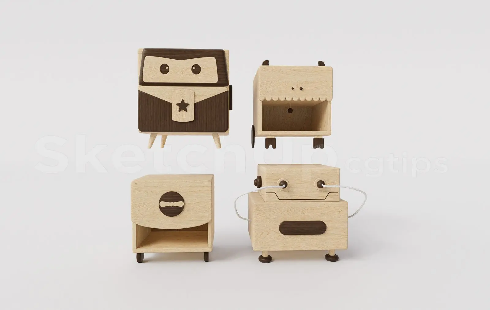 Kids’ nightstand