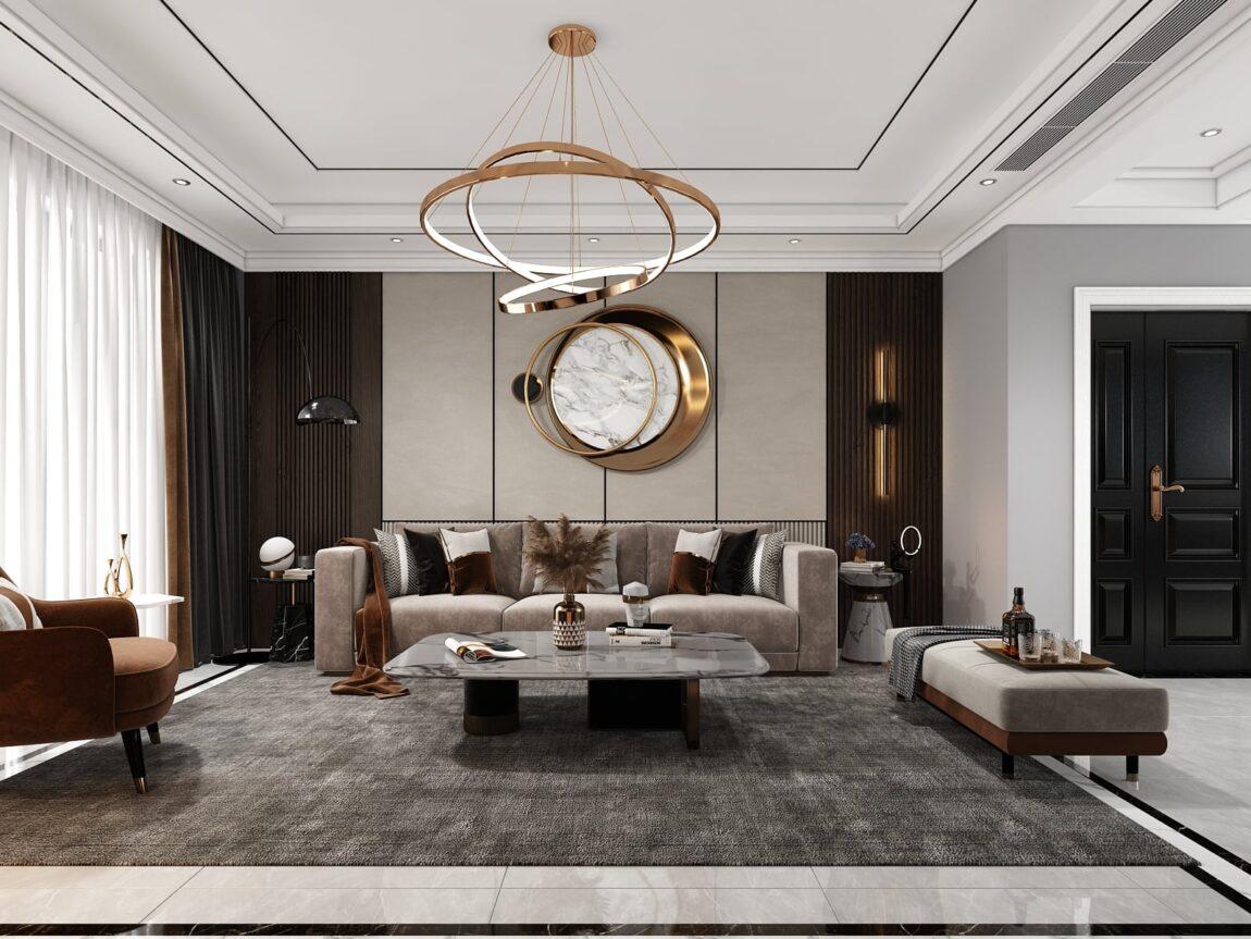 Interior Scene Model Livingroom 586