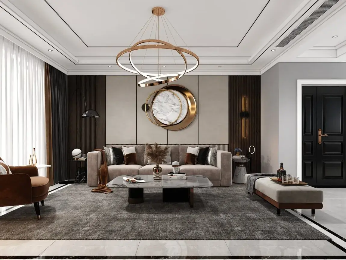 Interior Scene Model Livingroom 586
