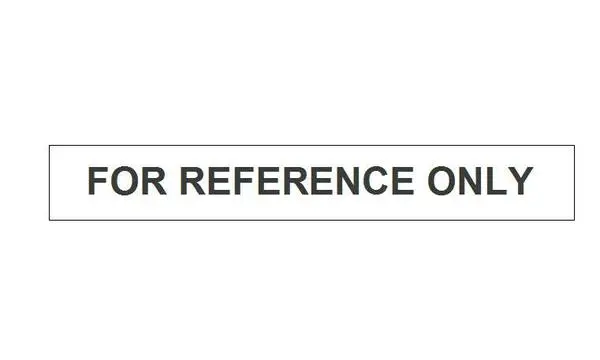 Annotation - For Reference Only