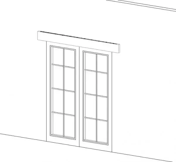 Exterior Double Door