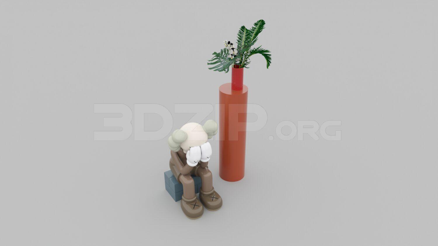 Decorative — preview 1, by Long (3dzip)