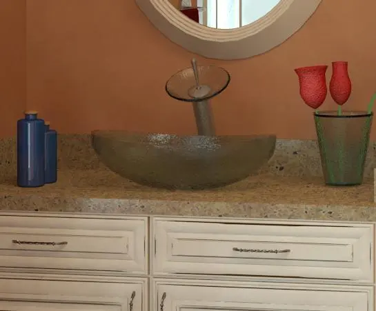 Glass Sink