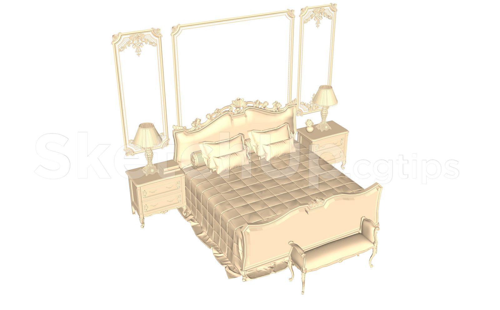 Angelo Cappellini Wagner Bed