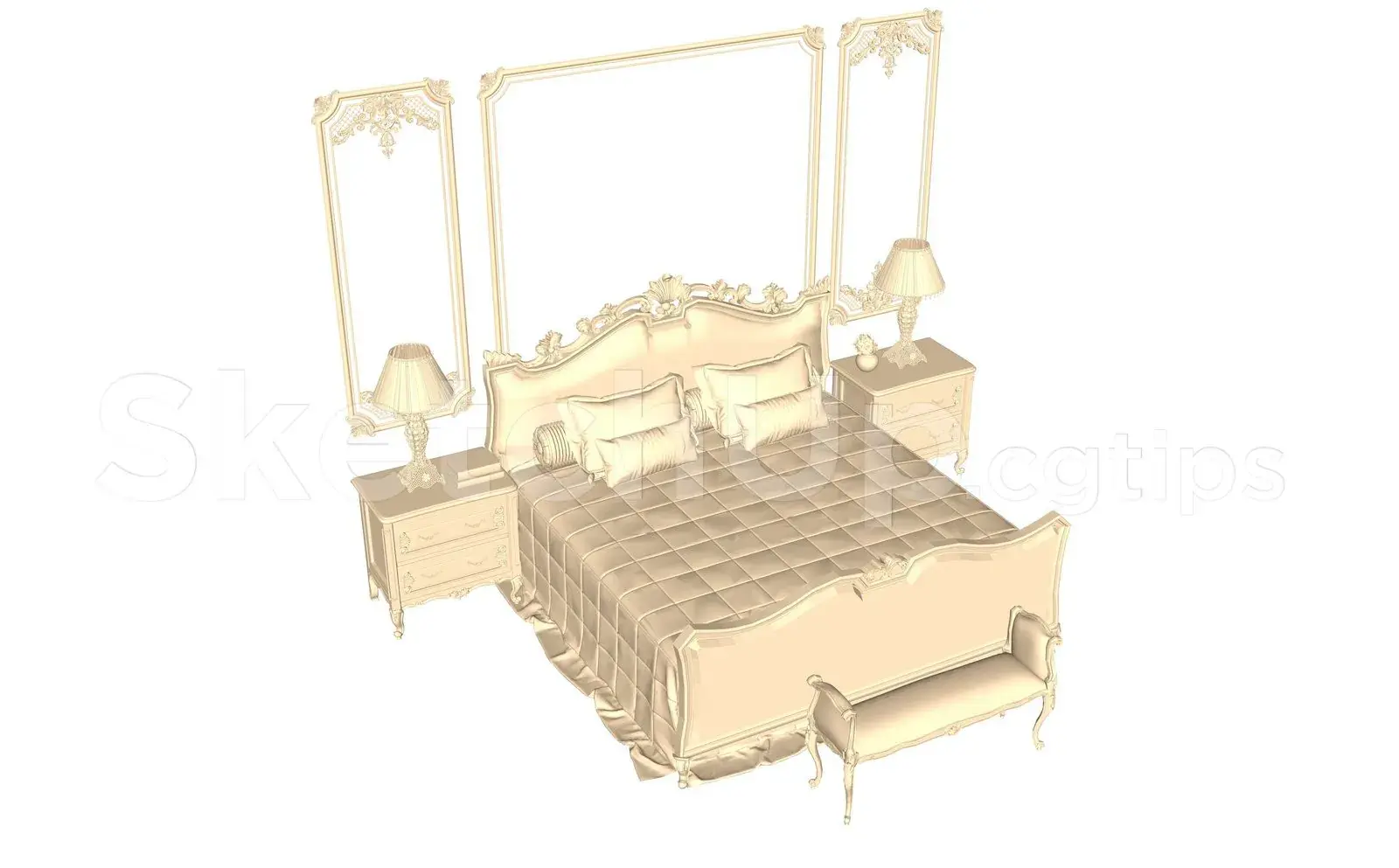 Angelo Cappellini Wagner Bed