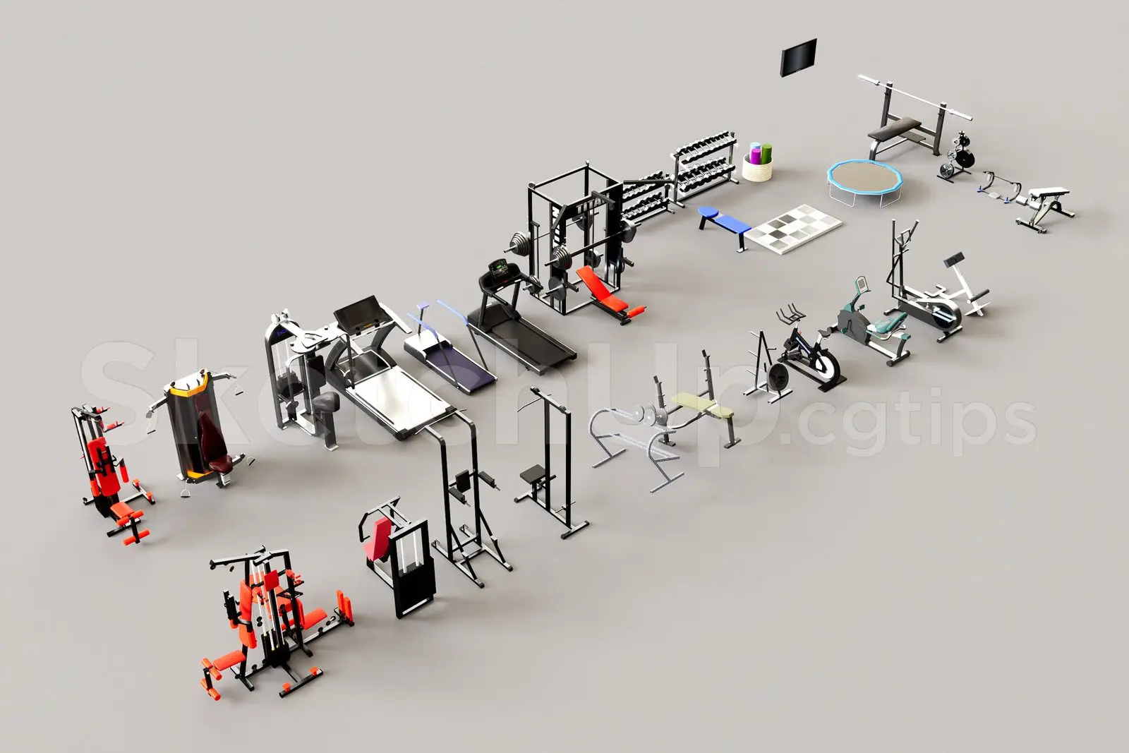 Gym Equipment — preview 1 (cgtips, CC0)