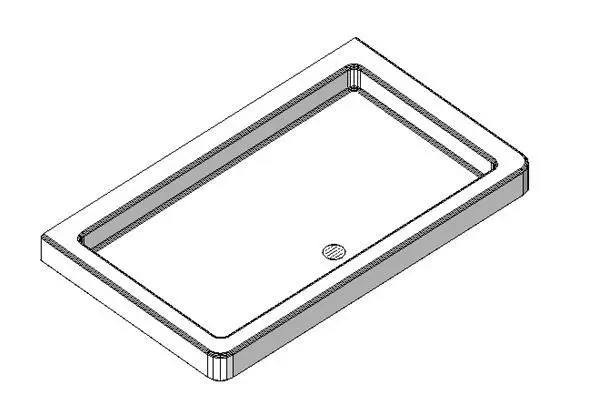 K-9852 Profile 60 inch x 36 inch Shower Receptor