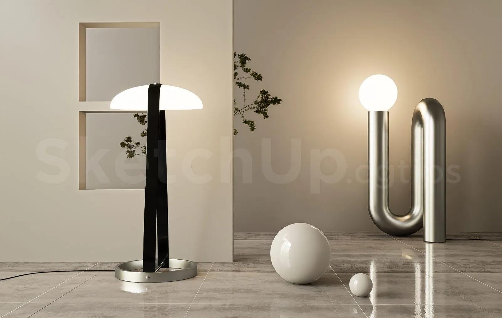 Floor Lamp Model Download for Interior Projects