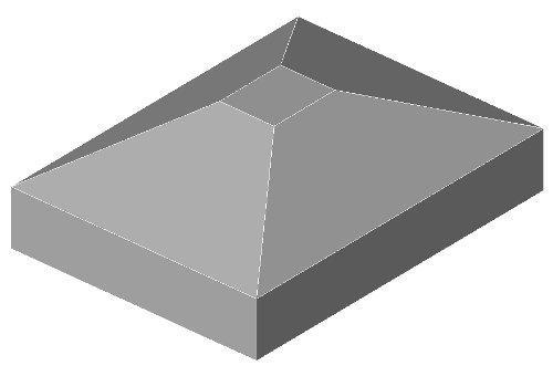 Rectangular Sloping Footing