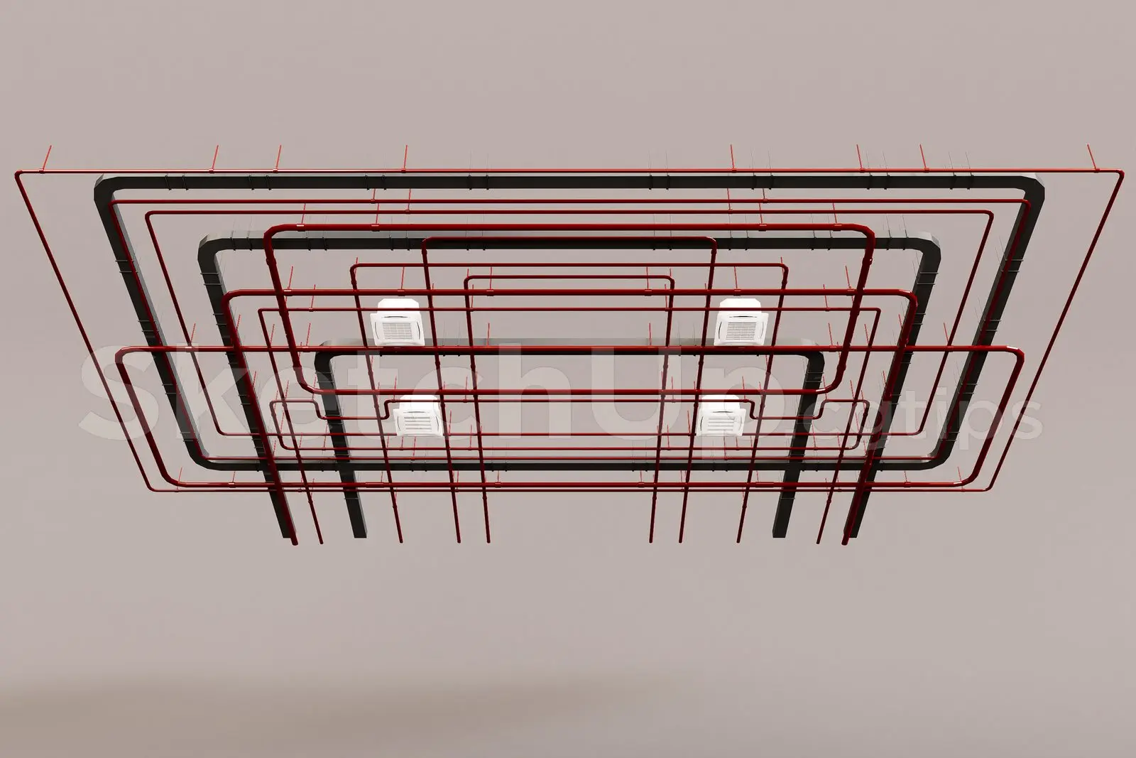 Technical Ceiling (Trần kỹ thuật) — preview 1 (cgtips)