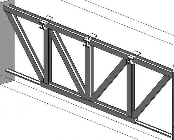 4 Equal Part With Different Size Cord And Web