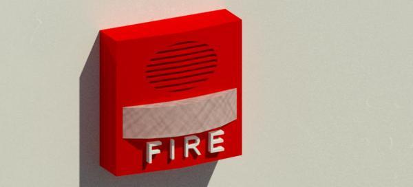 Horn Strobe Fire Alarm Device Simplex