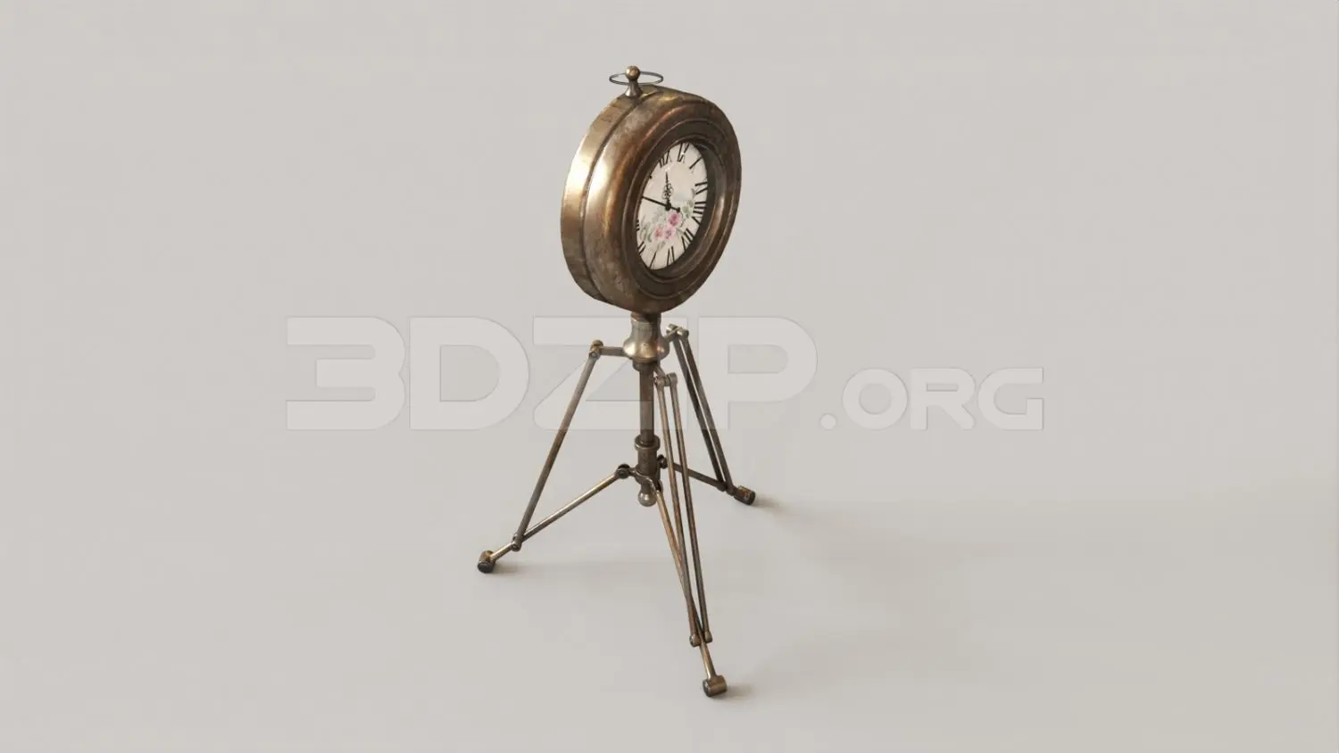 Antique Tripod Clock