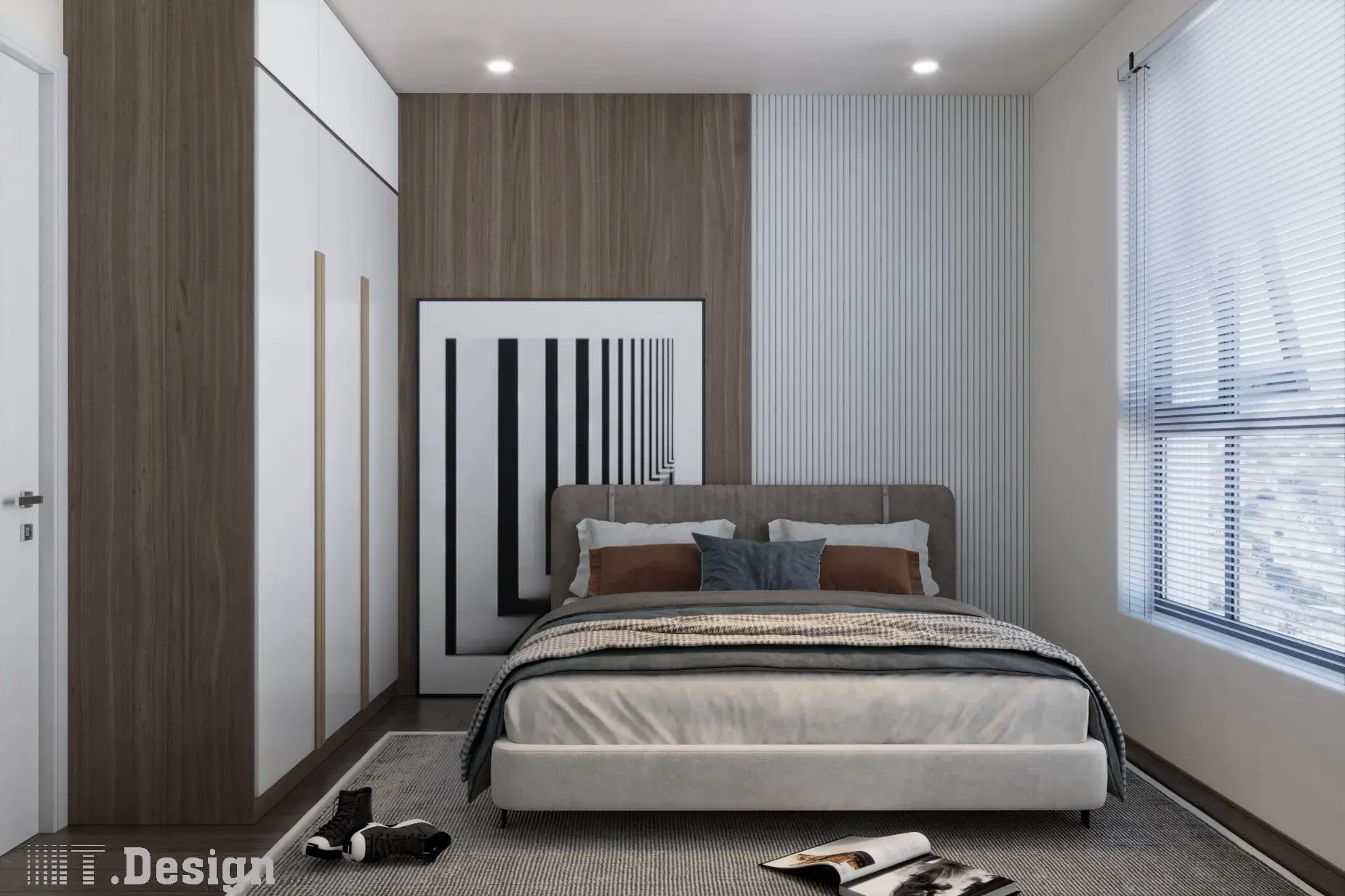 Interior Bedroom Scene