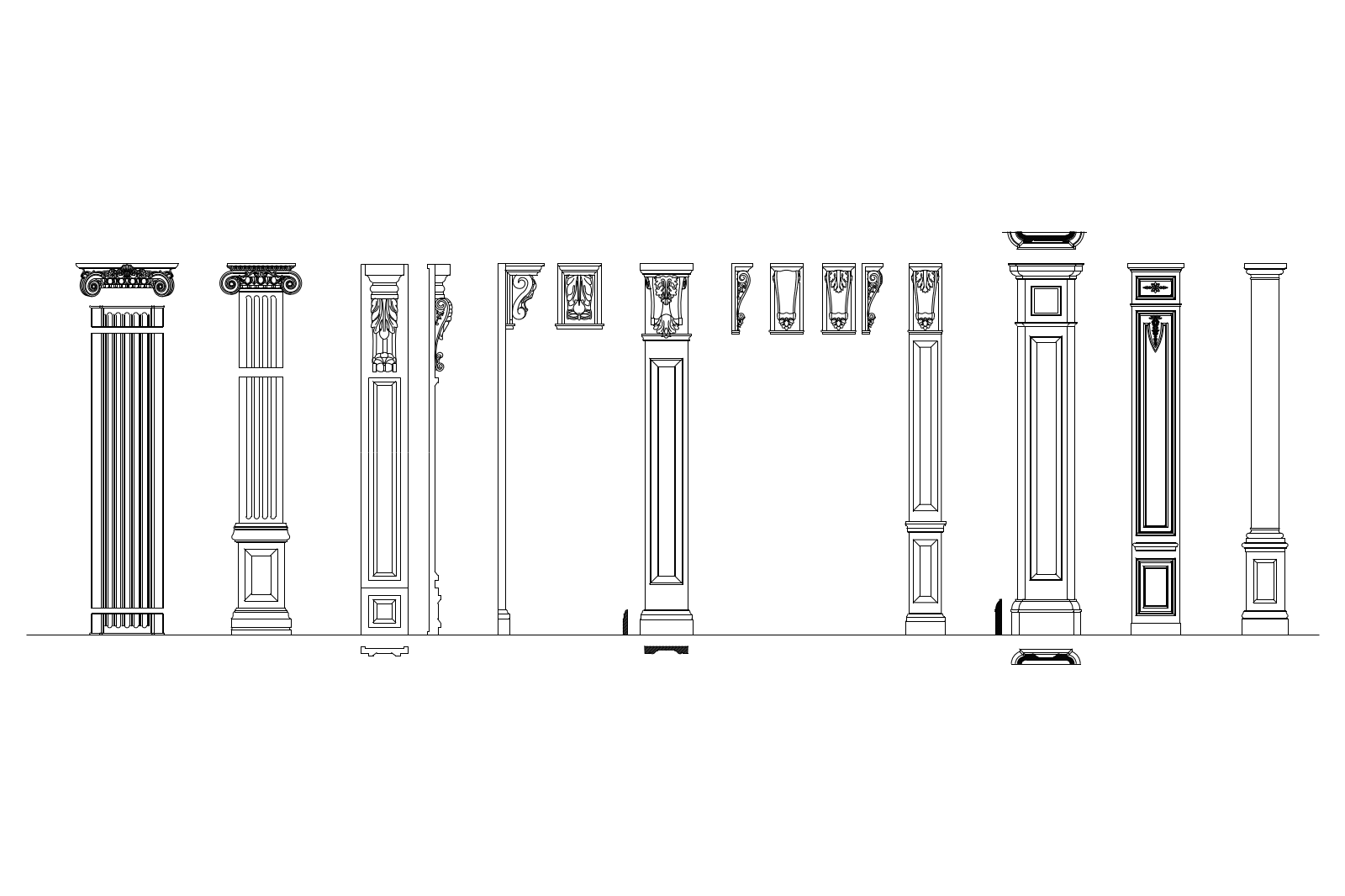 Pilasters