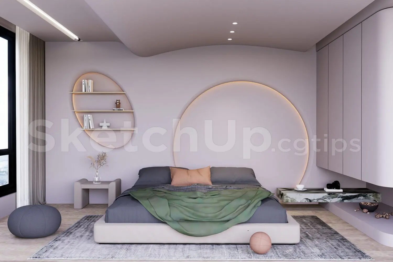 Bedroom Interior — preview 1 (cgtips, CC0)