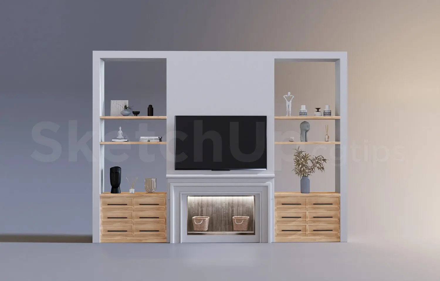 TV Cabinet — preview 1 (cgtips, CC0)