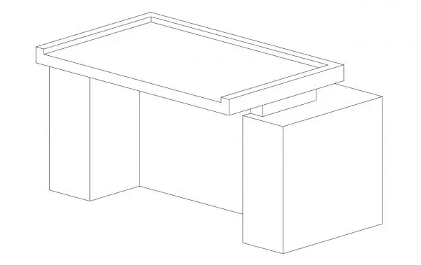 Custom Huntington Desk