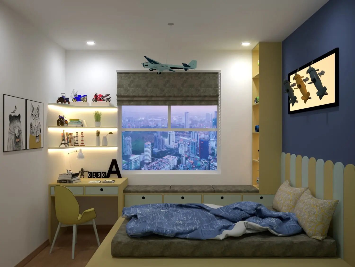 Children Room Model Interior