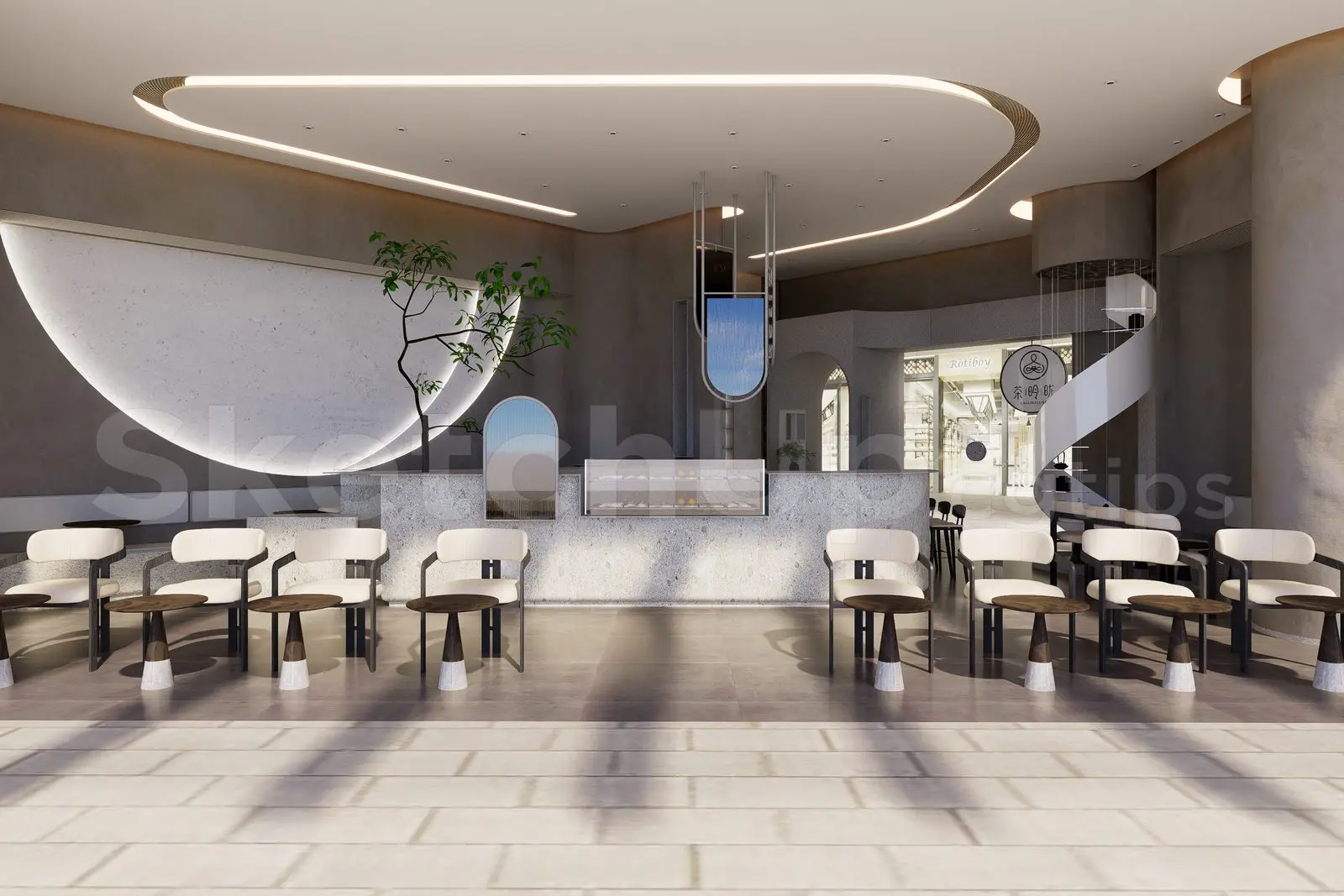 Coffee Room Interior