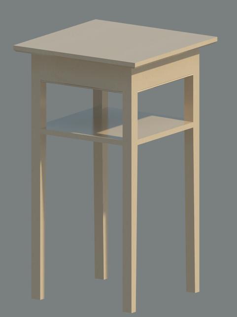 Shaker Style Night Stand