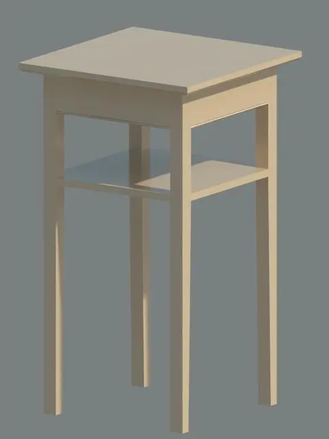 Shaker Style Night Stand