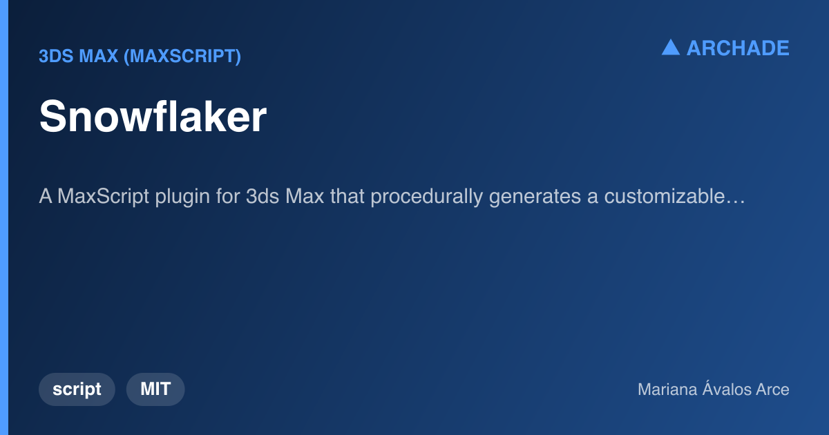 Snowflaker