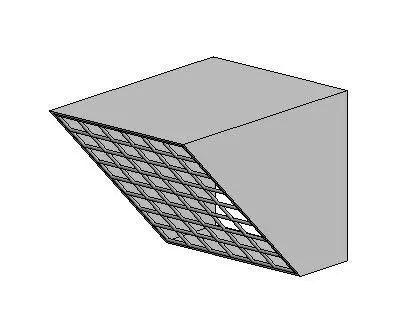 Discharge Cowl - Rectangular