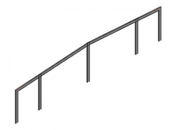 Parametric Portal Frame - With Central and Mid Columns