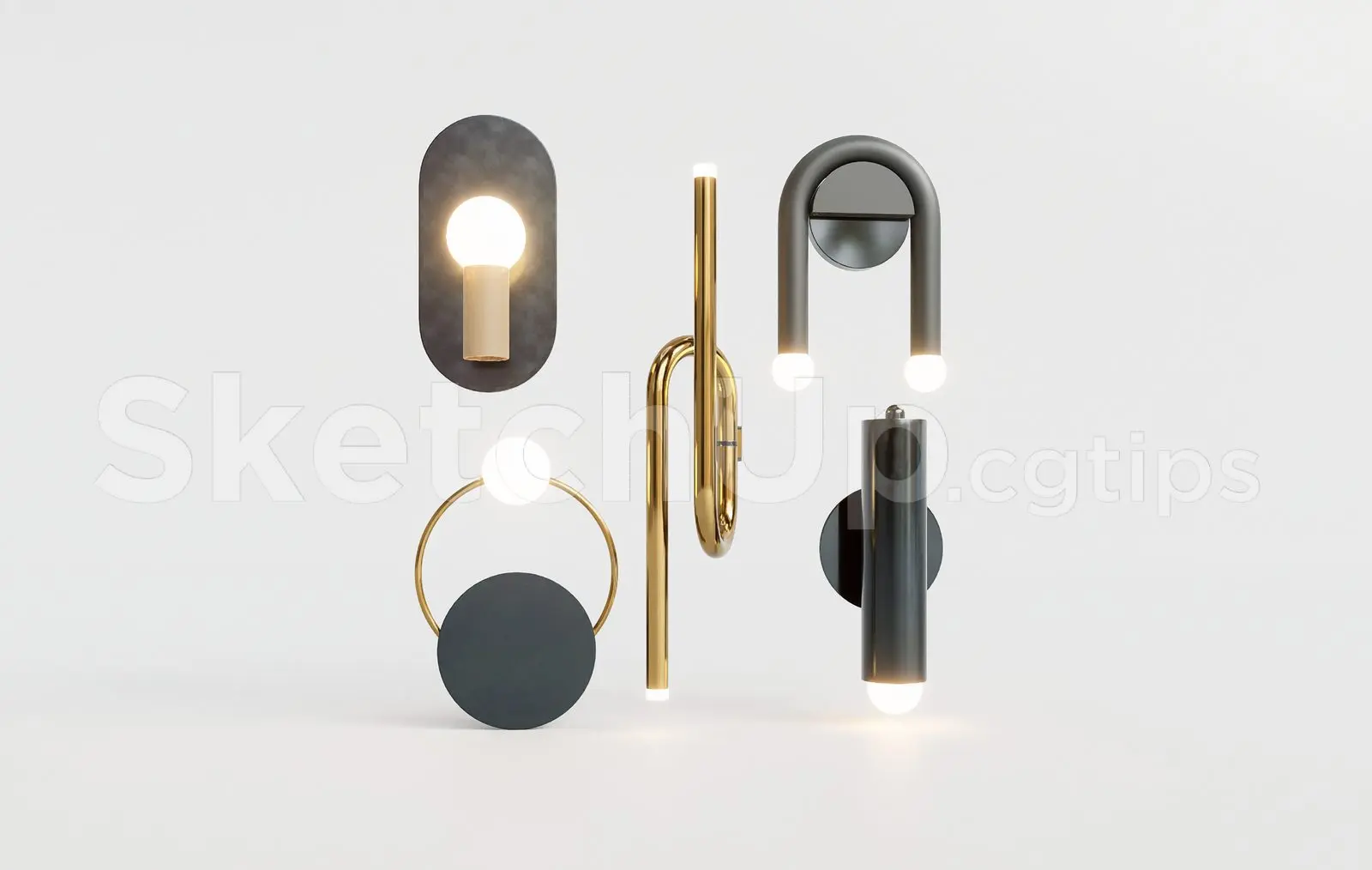 Wall Light — preview 1 (cgtips)