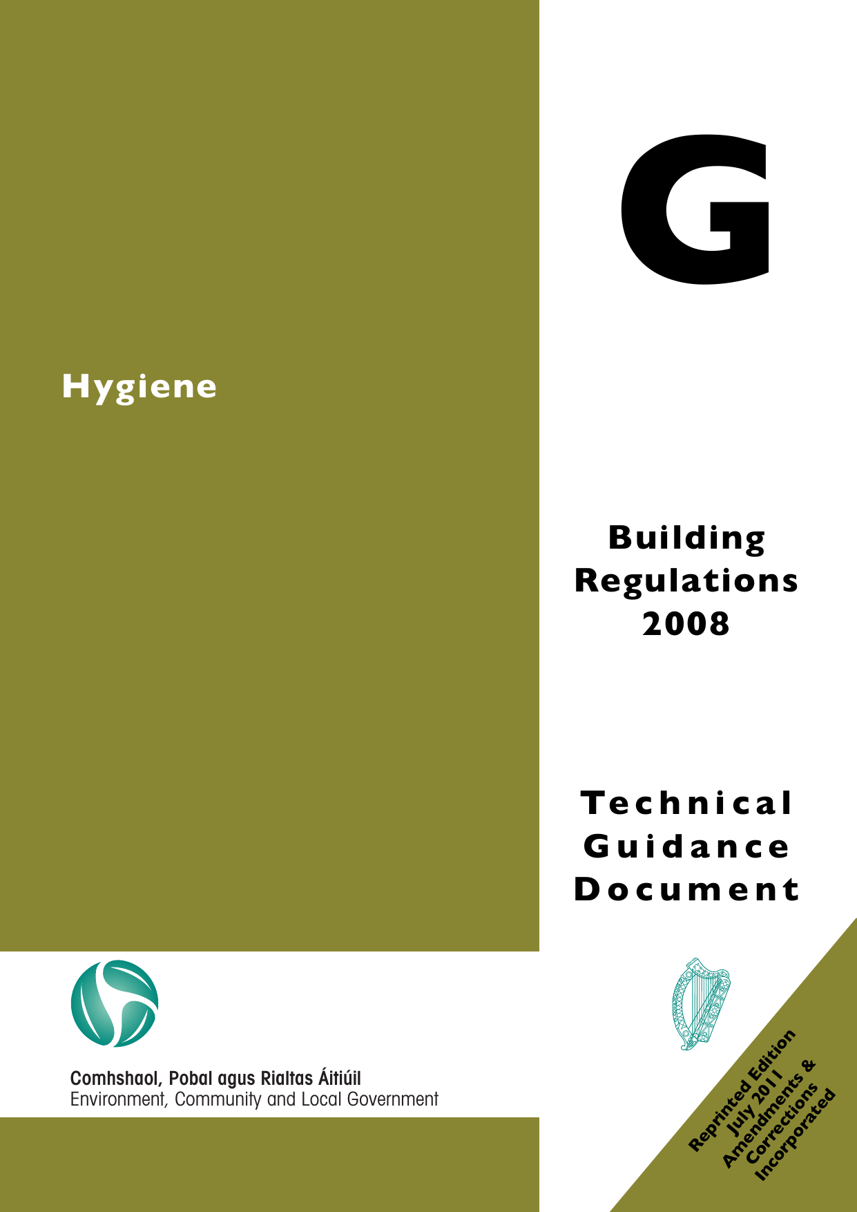 Technical Guidance Document G: Hygiene