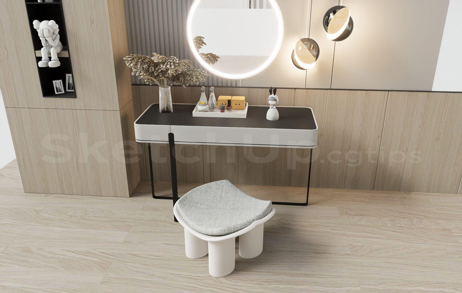 Makeup Table — preview 1 (cgtips)