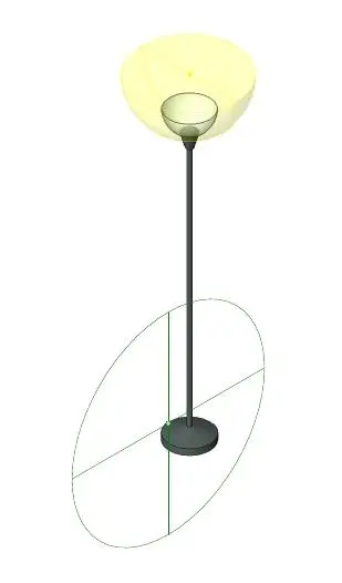 Floor Lamp - Metallic Black
