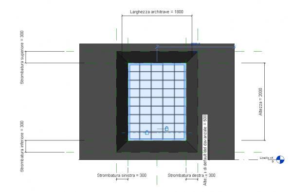 Splaied Window With Grate