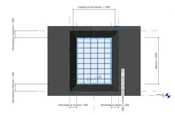 Splaied Window With Grate
