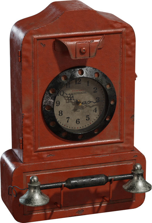Vintage Telephone Wall Clock