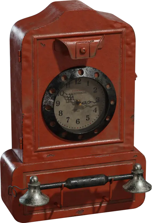 Vintage Telephone Wall Clock
