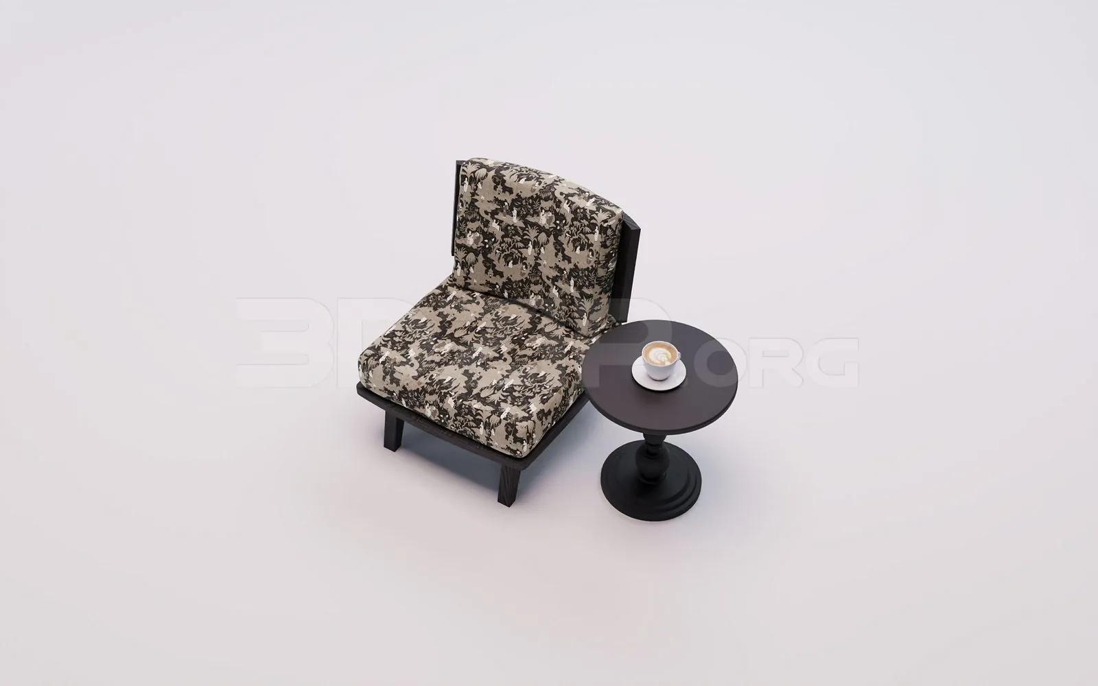 Chair 3D Model for Interior Projects