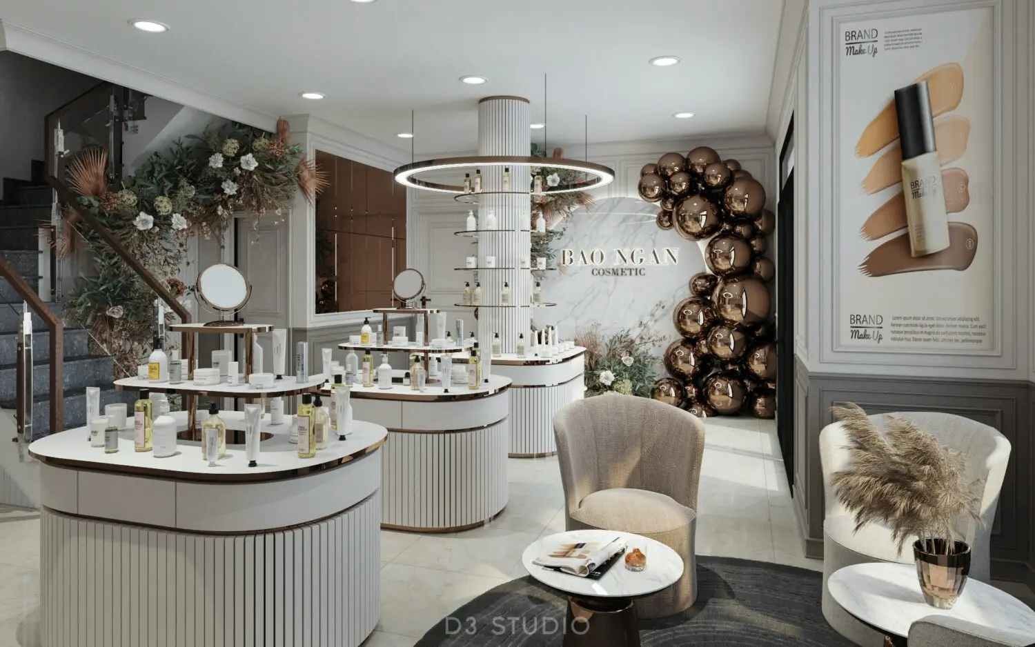 Interior Shop Cosmetics Scene