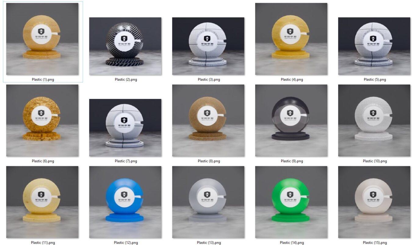 Enscape Plastic Material