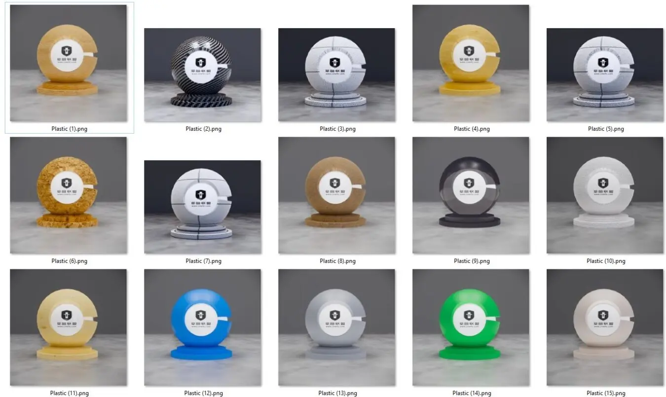 Enscape Plastic Material — preview 1 (cgtips)